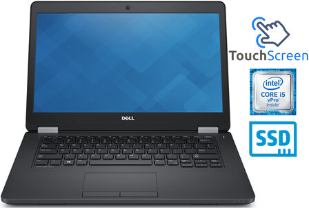Dell E5470 vPro i5-6300U 240GB SSD 14 inch HDMI + Garantie