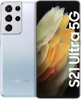 Magazijn opruiming Samsung Galaxy S21 Ultra 512GB zilver (model 2021) + GARANTIE op=op