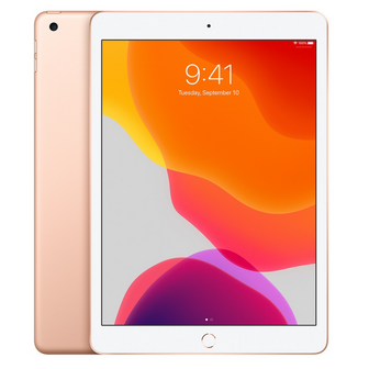 Magazijn opruiming Apple iPad 7 128GB (model 2019) 10.2&quot; goud WiFi (4G) + garantie