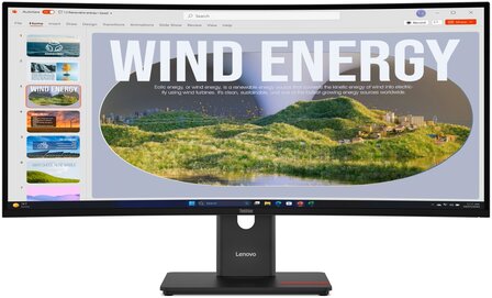 Lenovo ThinkVision T34WD-40 LED Curved 34" HDR