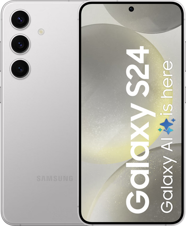 Magazijn opruiming Samsung Galaxy S24 5G 128GB (model 2024) grijs + garantie op=op