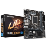 Fabrieksnieuw Gigabyte moederbord H610M K DDR4 socket 1700 + 24 maanden garantie