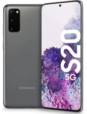 Nieuwstaat Samsung Galaxy S20 G5 128GB Gray + 12 maanden GARANTIE