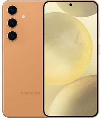 Magazijn opruiming Samsung Galaxy S24 5G 128GB (model 2024) oranje + garantie op=op