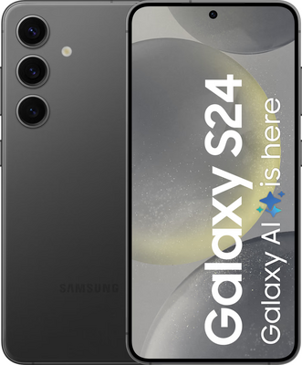 Magazijn opruiming Samsung Galaxy S24 5G 128GB (model 2024) zwart + garantie op=op