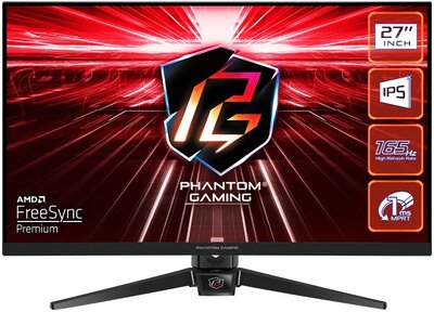 Asrock 27 inch Gaming monitor 1ms 165HZ AMD Free Sync + Garantie
