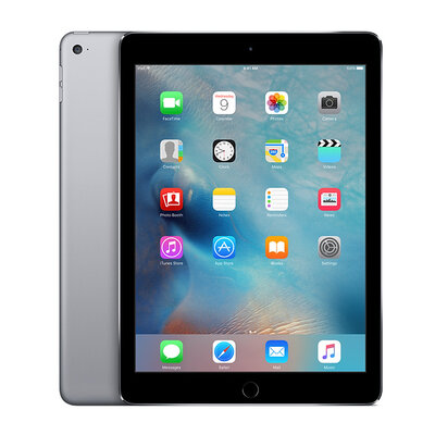 Nieuwstaat Apple iPad Air 2 (model 2016) 64GB WiFi (4G) space grey + 12 maanden garantie