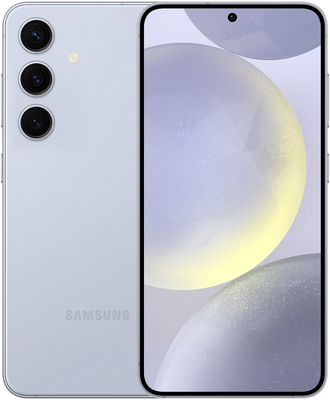 Eindejaarsknaller (Als) Nieuw Samsung Galaxy S24 FE 5G 128GB (100% accu)  (model 2024) blauw + 24 maanden garantie