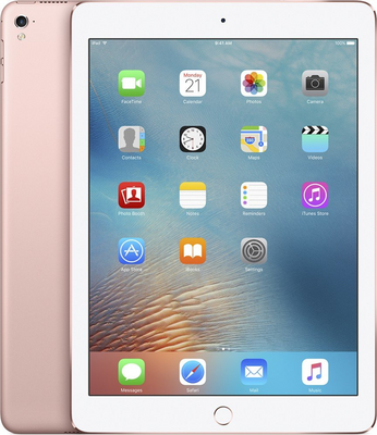 (als) Nieuw Apple iPad Pro 32GB 9.7 inch (model 2016) Roségoud Wifi (4G) + 24 maanden garantie
